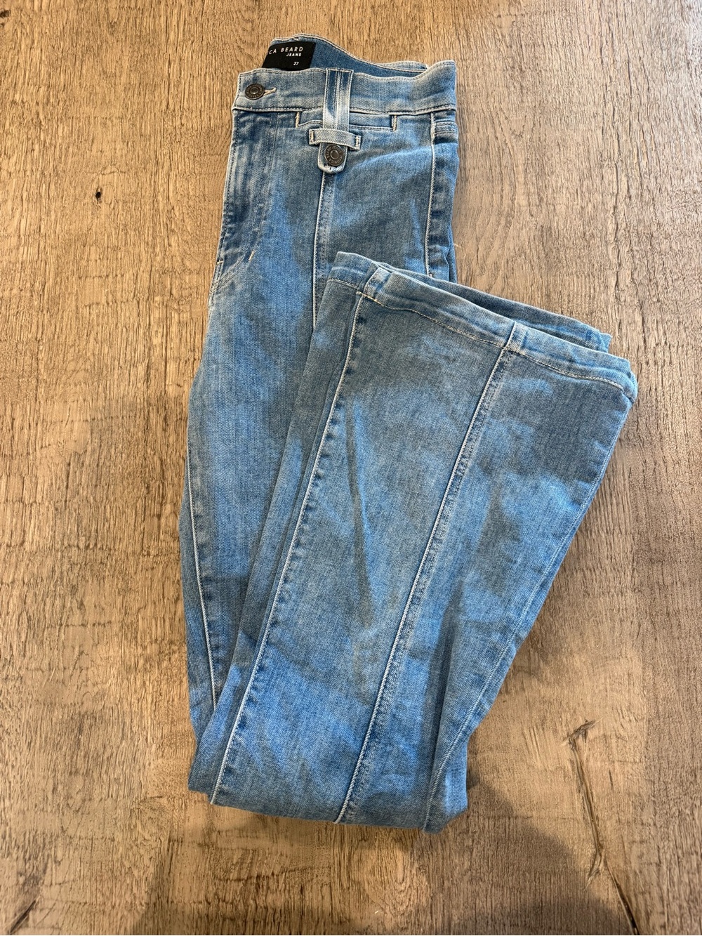 Veronica Beard Light Blue Slim Straight Jeans